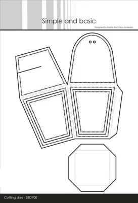 Simple and Basic dies "Small basket with closure" SBD700