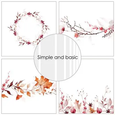 Simple and Basic Design Papers "Autumn Leaves" SBP573