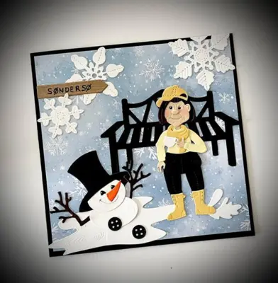 BY Lene Dies "Snowflakes" BLD1887