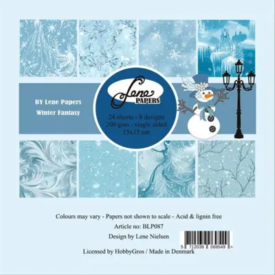 BY Lene Paperpad "Winter Fantasy" BLP087