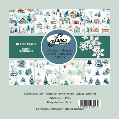 BY Lene Paperpad "Happy Landscapes" BLP086