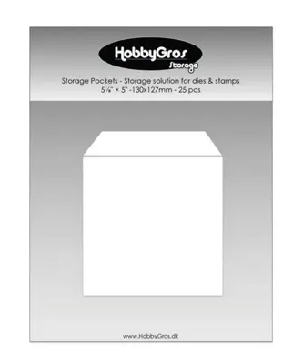 HobbyGros Storage "Storage Pockets - Storage solution for dies & stamps" SS145