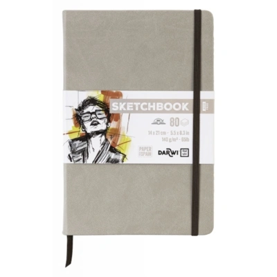 SKETCHBOOK 14X21 80SH 140G TAUPE