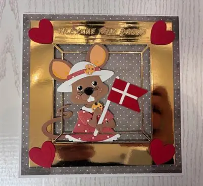 BY Lene Dies "Square Frame" BLD1893, udsolgt