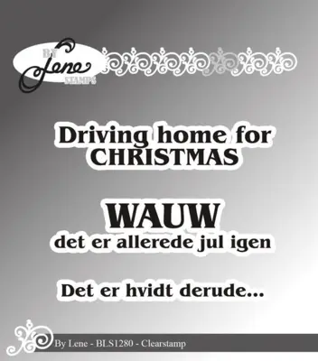 BY Lene Clearstamp "Danske tekster" BLS1280