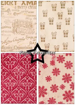 Paper Favourites Paper Pack "Yuletide Prints" PFA244