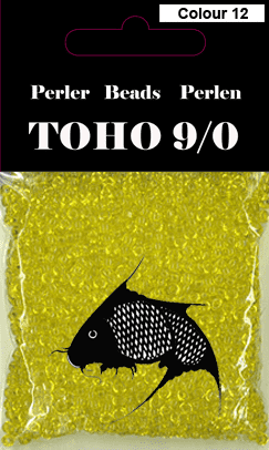 TOHO-perler klar gul 12