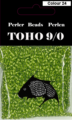 TOHO-perler grøn 24