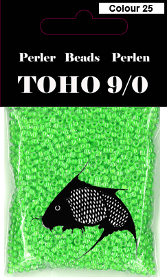TOHO-perler grøn 25