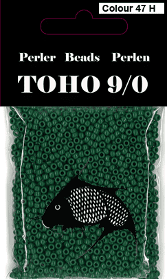 TOHO-perler grøn 47H