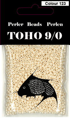 TOHO-perler creme 123