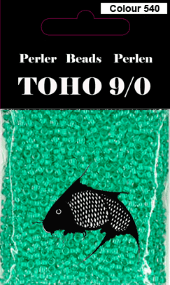 TOHO-perler grøn 540