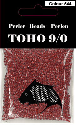 TOHO-perler rødbrun 544