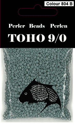 TOHO-perler grå 804B