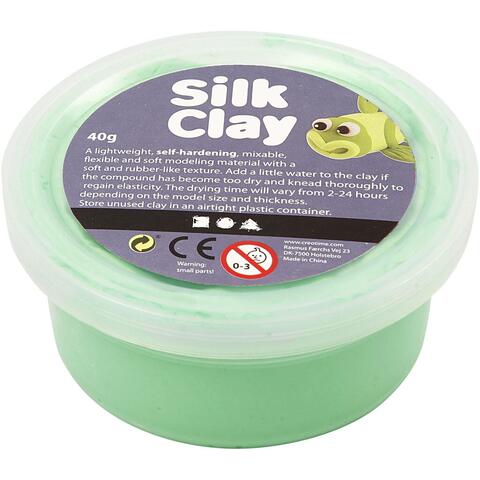 Silk Clay 40gr. l.grøn