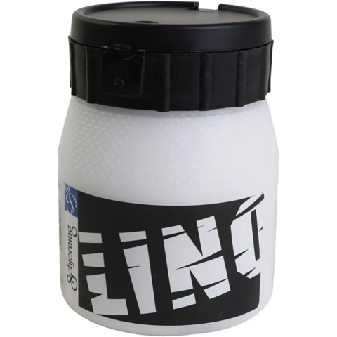 Linoleumssværte 1 Ds., 250 ml, Hvid