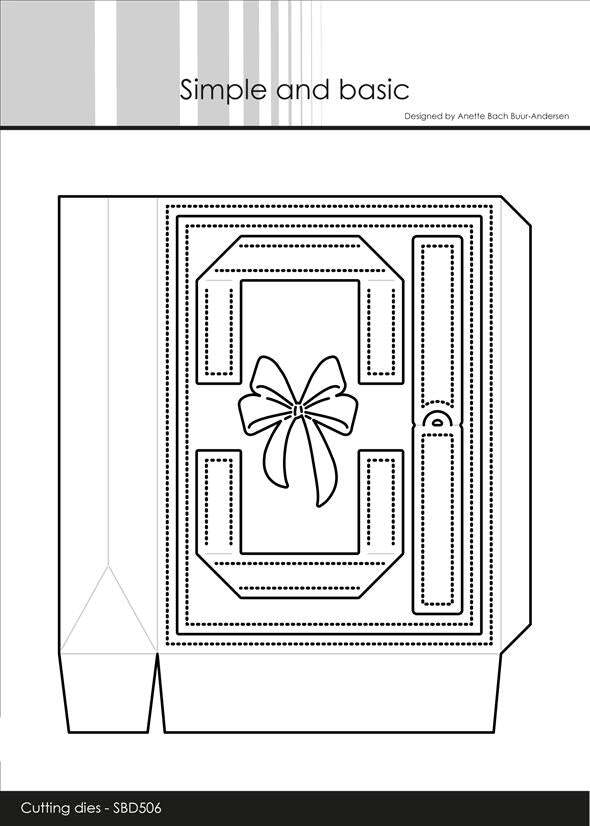 Simple and Basic die "A7 Shoppingbag" SBD506