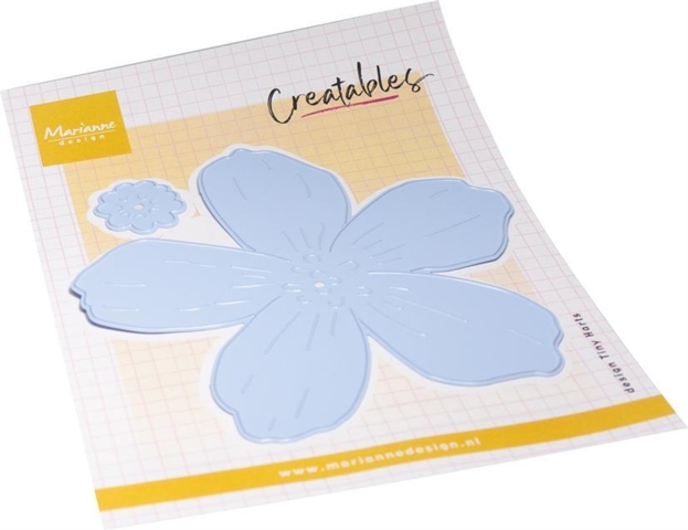 Marianne Design dies "Tiny's large flower" LR0901