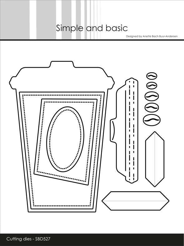 Simple and Basic die "Coffee to go" SBD527
