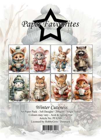 Paper Favourites Paper Pack "Winter Cuteness" PFA588