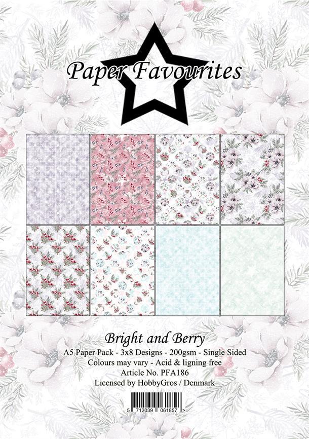 Paper Favourites Paper Pack "Bright and Berry" PFA186