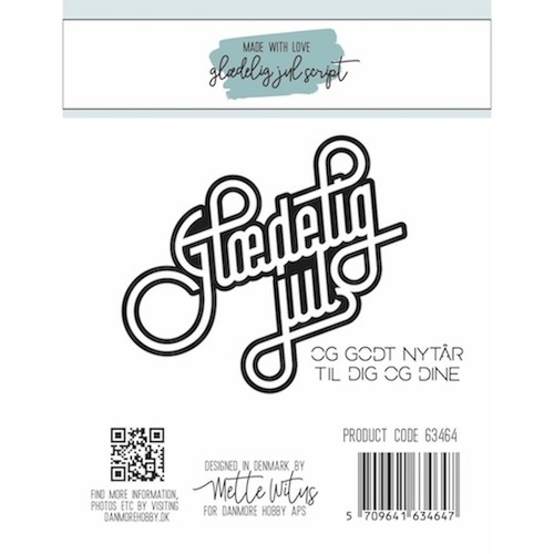 Dies Made With Love Glædelig Jul Script