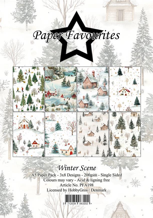 Paper Favourites Paper Pack "Watercolour Scene" PFA198