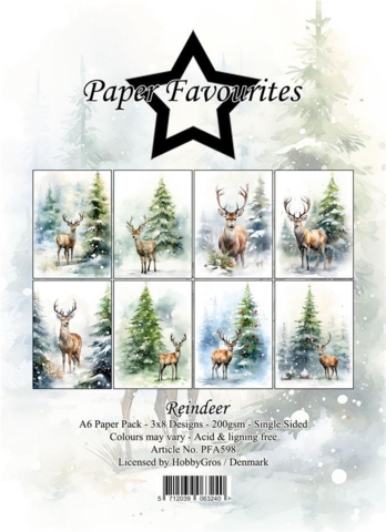 Paper Favourites Paper Pack "Reindeer" PFA598