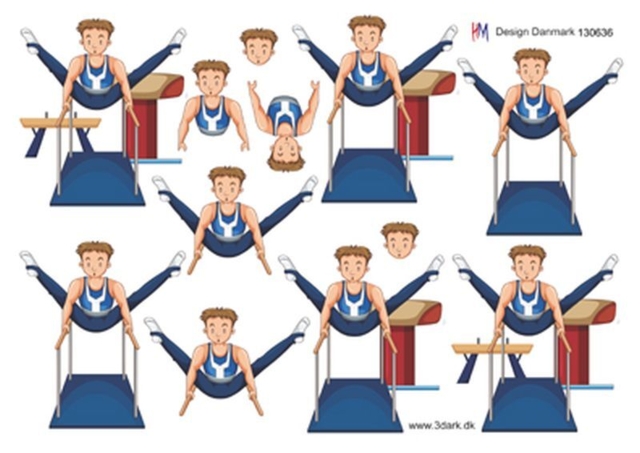 3D ark HM-design Gymnastik dreng