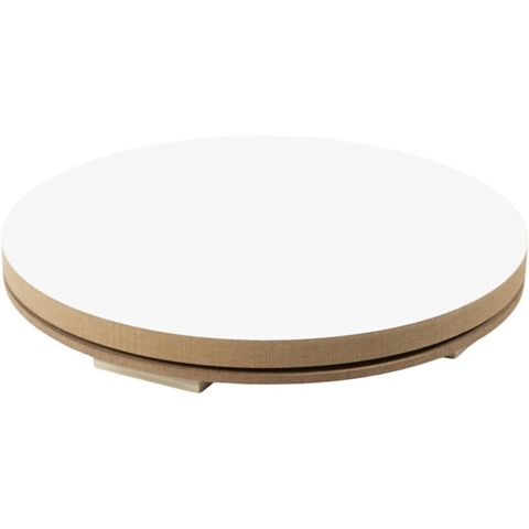 Drejeskive, H: 2,5cm, diam. 17cm