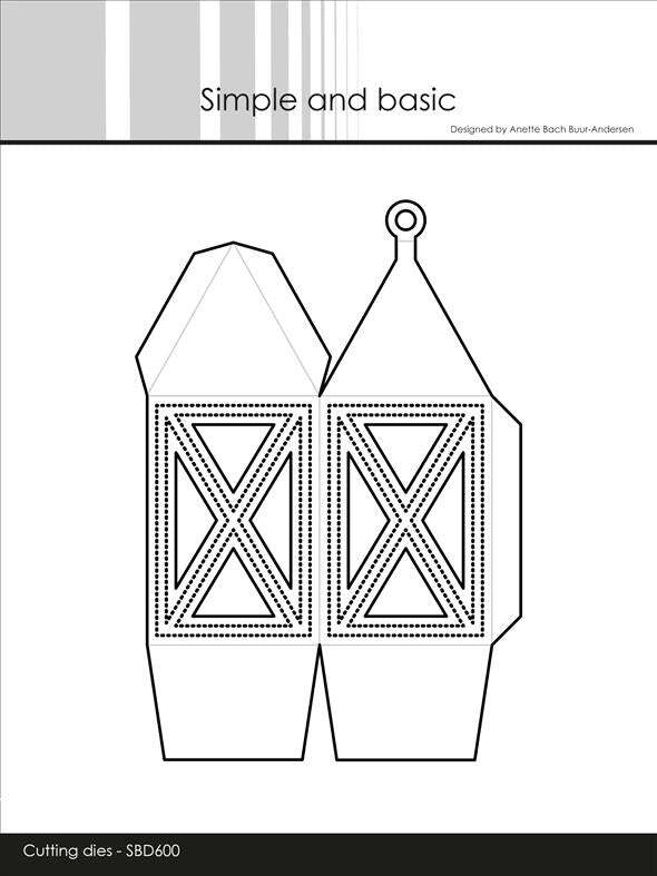 Simple and Basic die "Lantern - Medium" SBD600