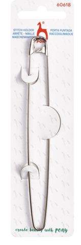 Pony maskeholder 13,8cm 8,00mm metal 60618