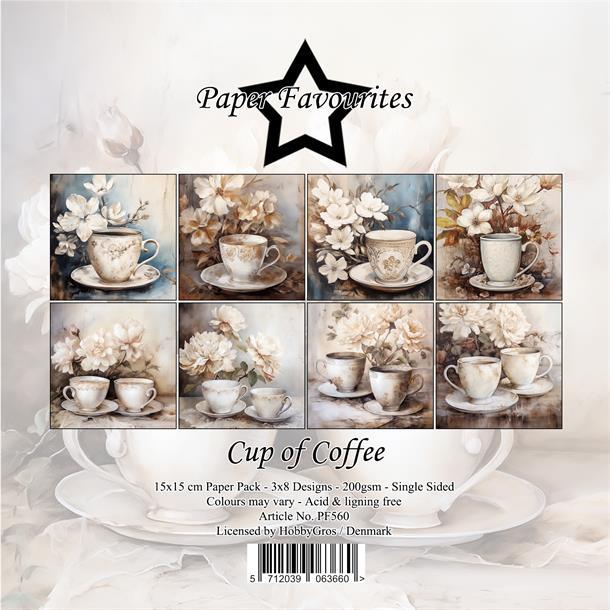 Paper Favourites Paper Pack "Cup of Coffee" PF560