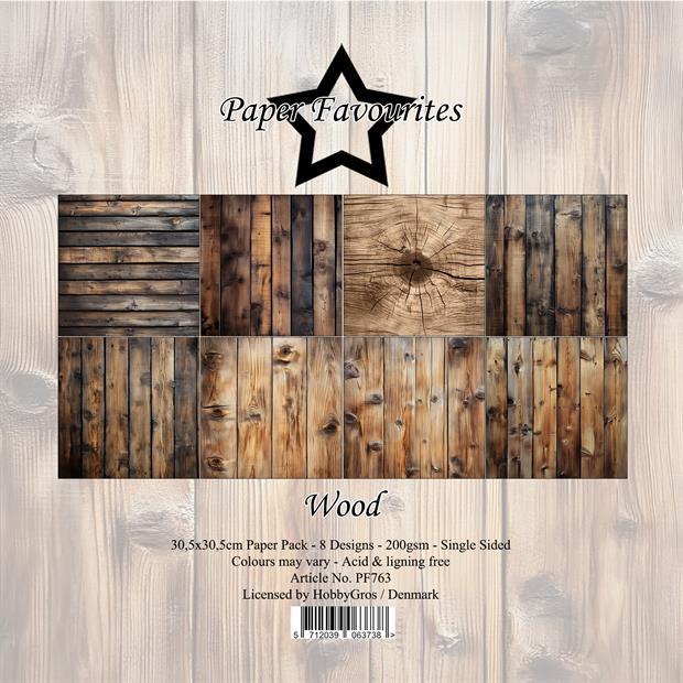 Paper Favourites Paper Pack "Wood" PF763