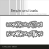 Simple and Basic die "Konfirmation/Nonfirmation" SBD631