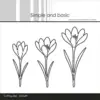 Simple and Basic die "Beautiful crocuses" SBD649