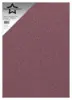 Paper Favourites Glitter Cardstock "Dark Rose" PFSS213