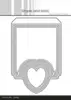 Simple and Basic dies "A6 Heart Card front" SBD666