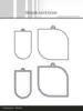 Simple and Basic dies "Decorative tags and frames" SBD668