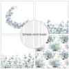 Simple and Basic Design Papers "Blue delicate florals" SBP766