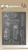 By Lene Cutting & 3D Embossingfolder "Danske tekster" BLE1017