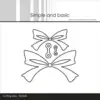 Simple and Basic dies "Big Bow" SBD682