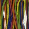 Faldskærmsline/Paracord 4mm x 2,6m, 6stk.