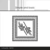 Simple and Basic dies "3 x 3 inch basics - Scallop" SBD704