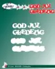 BY Lene Dies "God Jul / Glædelig Jul" BLD1890