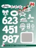 BY Lene Dies "Christmas Numbers" BLD1884