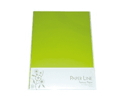 Karton A4 paperline l.grøn