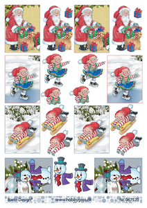3D ark Barto design Små julebilleder