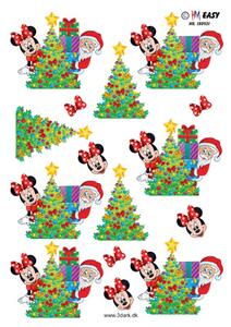 3D ark HM easy Minnie og Julemanden