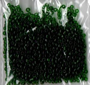 Glasperler 2,5mm m.grøn